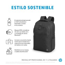 HP Mochila Profesional Bussines para portatiles hasta 17 pulgadas 500S6AA /Negro