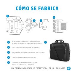 HP Maletin para portatil Professional de 14,1 pulgadas