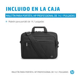 HP Maletin para portatil Professional de 14,1 pulgadas