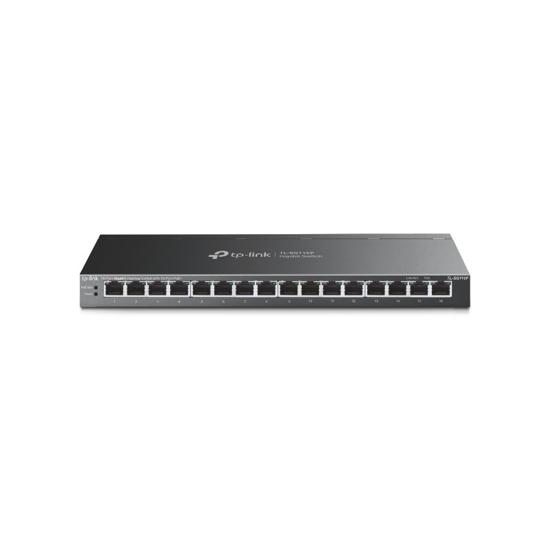 TP LINK 16-PORT GIGABIT DESKTOP SWITCH WITH 16-PORT POE+