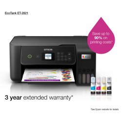 EPSON MULTIFUNCIONAL INKJET A4 ECOTANK ET-2821