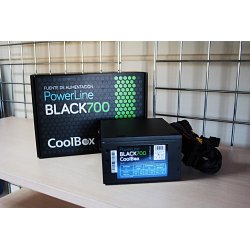 COOLBOX FUENTE DE ALIMENTACION 700W ATX POWERLINE NEGRA