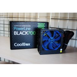 COOLBOX FUENTE DE ALIMENTACION 700W ATX POWERLINE NEGRA
