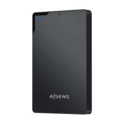 AISENS - CAJA EXTERNA 2,5 9.5MM SATA A USB 3.0/USB3.1 GEN1, NEGRA