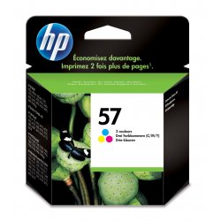 HP Deskjet 5150/5550/5652/5850, PhotoSmart 7150/7350/7345/7530/7550, PSC-1110 Cartucho Color Nº57