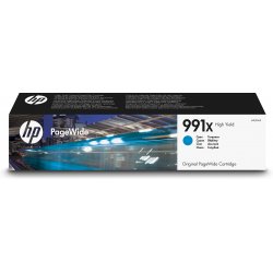 HP PageWide Pro 750/772/777 Cartucho 991X de alta capacidad cian