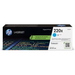 HP Toner laserJet 220X cian alta