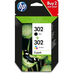 HP OfficeJet 3830 Pack 2 Cartuchos  F6U66AE (nº302) + F6U65AE (nº302)
