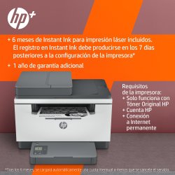 HP multifuncion laser monocromo LaserJet M234sdwe (HP+ solo consumible original, cuenta HP, conexion