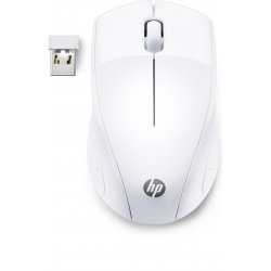 HP Raton inalambrico 220 - 2.4 GHz - blanco nieve HP Raton inalambrico 220 - 2.4 GHz - blanco nieve