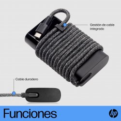 HP CARGADOR PARA PORTATIL USB-C DE 65 W
