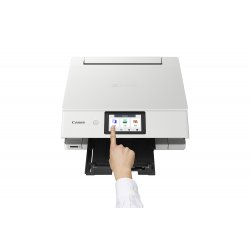 CANON MULTIFUNCION INKJET PIXMA TS8751 WHITE 6CT LCD 100+20H DUPLEX