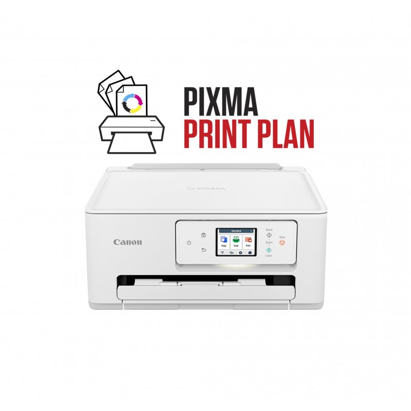 CANON MULTIFUNCION INKJET PIXMA TS7650I PPP WHITE 2CT LCD 100+20H DUPLEX