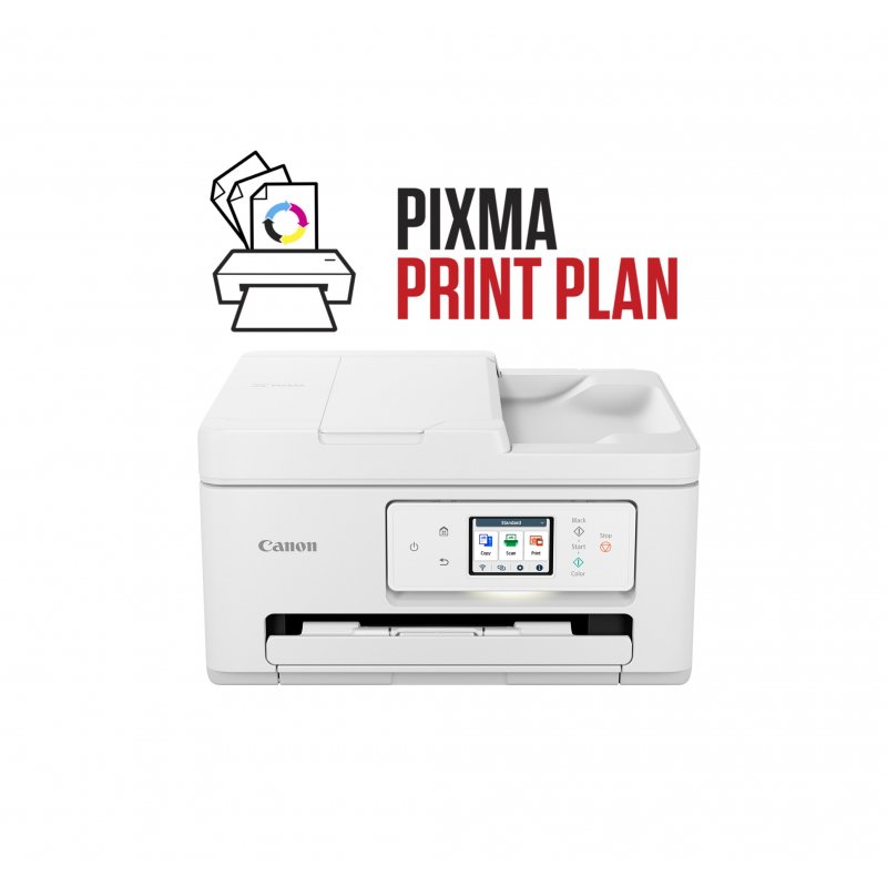 CANON MULTIFUNCION INKJET PIXMA TS7750I PPP WHITE 2CT LCD 100+20H ADF DUPLEX