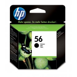 HP Deskjet 5150/5550/5652/5850, PSC-1110 Cartucho Negro Nº56