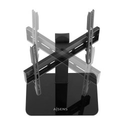 AISENS - SOPORTE DE MESA ECO GIRATORIO PARA MONITOR/TV 40KG DE 32-55, NEGRO