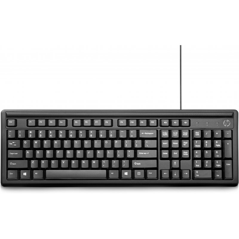 HP Teclado Mecanico QWERTY 100 SP USB/2UN30AA /Negro/Español OBSOLETO