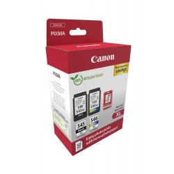CANON CARTUCHO NEGRO/COLOR PG-545XL/CL-546XL + PAPEL FOTO 4X6 (GP-501 50H)