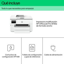 HP Multifuncion inkjet OfficeJet Pro 9730e A3