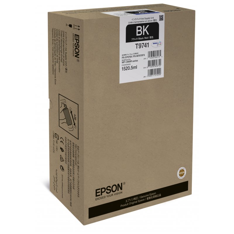 EPSON WorkForce Pro WF-C869R Black XXL Ink Supply Unit