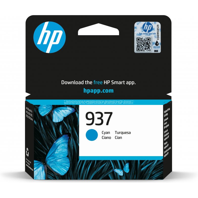 HP 937 CARTUCHO CIAN