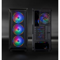 TOOQ CAJA SEMITORRE GAMING RAGNAROK NEGRA