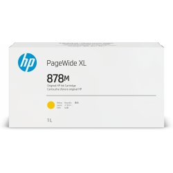 HP Cartucho PageWide XL 8200 nº878M Amarillo