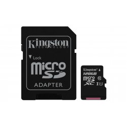 KINGSTON SDCS/128GB MEMORIA MICRO SD 128GB CL10