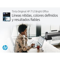 HP DesignJet T200/T600, 3 Pack Cartuchos Magenta 712