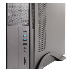 UNYKACH Caja UK-2010 2x3+1xU2 Admite PB MICRO ATX Grande CON Fuente SFX 300W ERP 85%Eficiente
