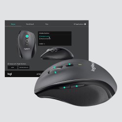 LOGITECH RATON  M705 LASER WIRELESS IINALAMBRICO GRIS