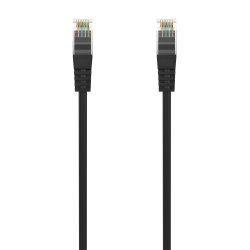AISENS - CABLE DE RED LATIGUILLO RJ45 LSZH CAT.6A 500 MHZ UTP AWG24, NEGRO, 30CM