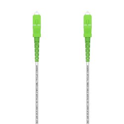 AISENS Cable Fibra Optica Latiguillo 5 M  G657A2 3.0 9/125 SMF SIMPLEX CPR DCA LSZH, SC/APC-SC/APC,