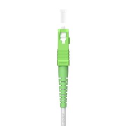 AISENS Cable fibra optica latiguillo 100 M G657A2 3.0 9/125 SMF simplex CPR Dca LSZH, SC/APC-SC/APC,