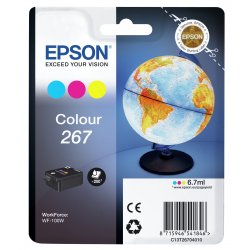 EPSON Singlepack Colour 267 ink cartridge with RF
