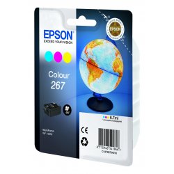 EPSON Singlepack Colour 267 ink cartridge with RF