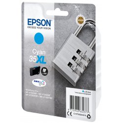 EPSON Singlepack Cyan 35XL DURABrite Ultra Ink