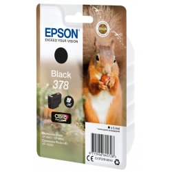 EPSON Singlepack Black 378 Claria Photo HD Ink con RF