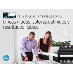 HP DesignJet T1500/T920 Cartucho Gris Nº727