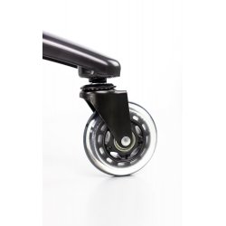 Talius silla Caiman V2 gaming black/red, reposapies, 4D, Frog, base metal, ruedas 75mm silicona, gas