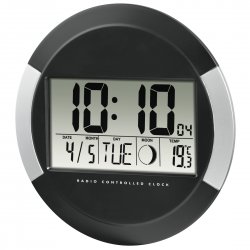 HAMA Reloj de Pared PP-245 Gris/Negro