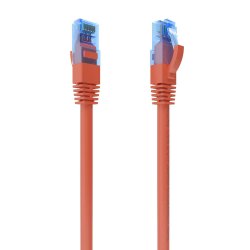 AISENS - CABLE DE RED LATIGUILLO RJ45 CAT.6 UTP AWG26 CCA, ROJO, 25CM