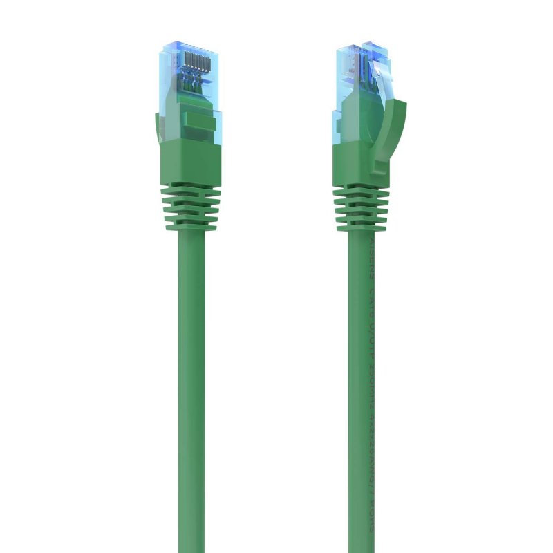 AISENS - CABLE DE RED LATIGUILLO RJ45 CAT.6 UTP AWG26 CCA, VERDE, 2.0M