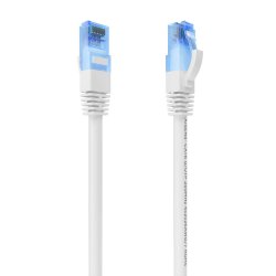 AISENS - CABLE DE RED LATIGUILLO RJ45 CAT.6 UTP AWG26 CCA, BLANCO, 25CM