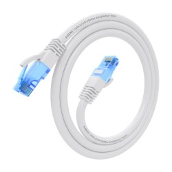 AISENS - CABLE DE RED LATIGUILLO RJ45 CAT.6 UTP AWG26 CCA, BLANCO, 0.5M