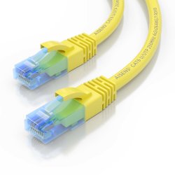 AISENS - CABLE DE RED LATIGUILLO RJ45 CAT.6 UTP AWG26 CCA, AMARILLO, 4.0M