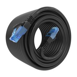 AISENS - CABLE DE RED LATIGUILLO RJ45 CAT.6 UTP AWG26 CCA, NEGRO, 15M