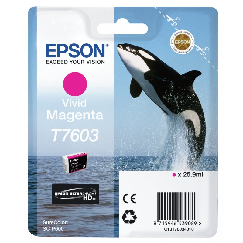EPSON SURECOLOR SC-P600 Cartucho magenta vivo
