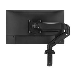 AISENS - SOPORTE DE MESA PRO CONTRAPESO GIRATORIO E INCLINABLE PARA MONITOR/TV 9KG (3 PIVOTES, 1 BRAZO) DE 17-32, NEGRO