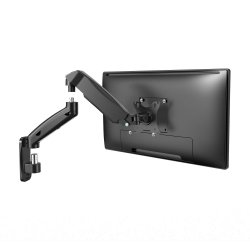 AISENS - SOPORTE DE PARED PRO CONTRAPESO GIRATORIO E INCLINABLE PARA MONITOR/TV 9KG (3 PIVOTES, 1 BRAZO) DE 17-32, NEGRO